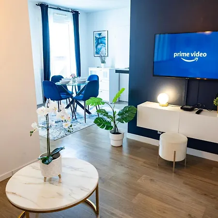 L'ecrin Bleu - Proche Paris Apartment Epinay-sur-Seine