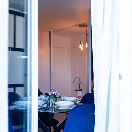L'ecrin Bleu - Proche Paris Apartment *